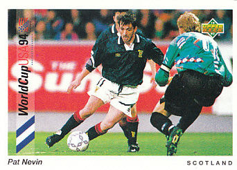 Pat Nevin Scotland Upper Deck World Cup 1994 Preview Eng/Ger #167
